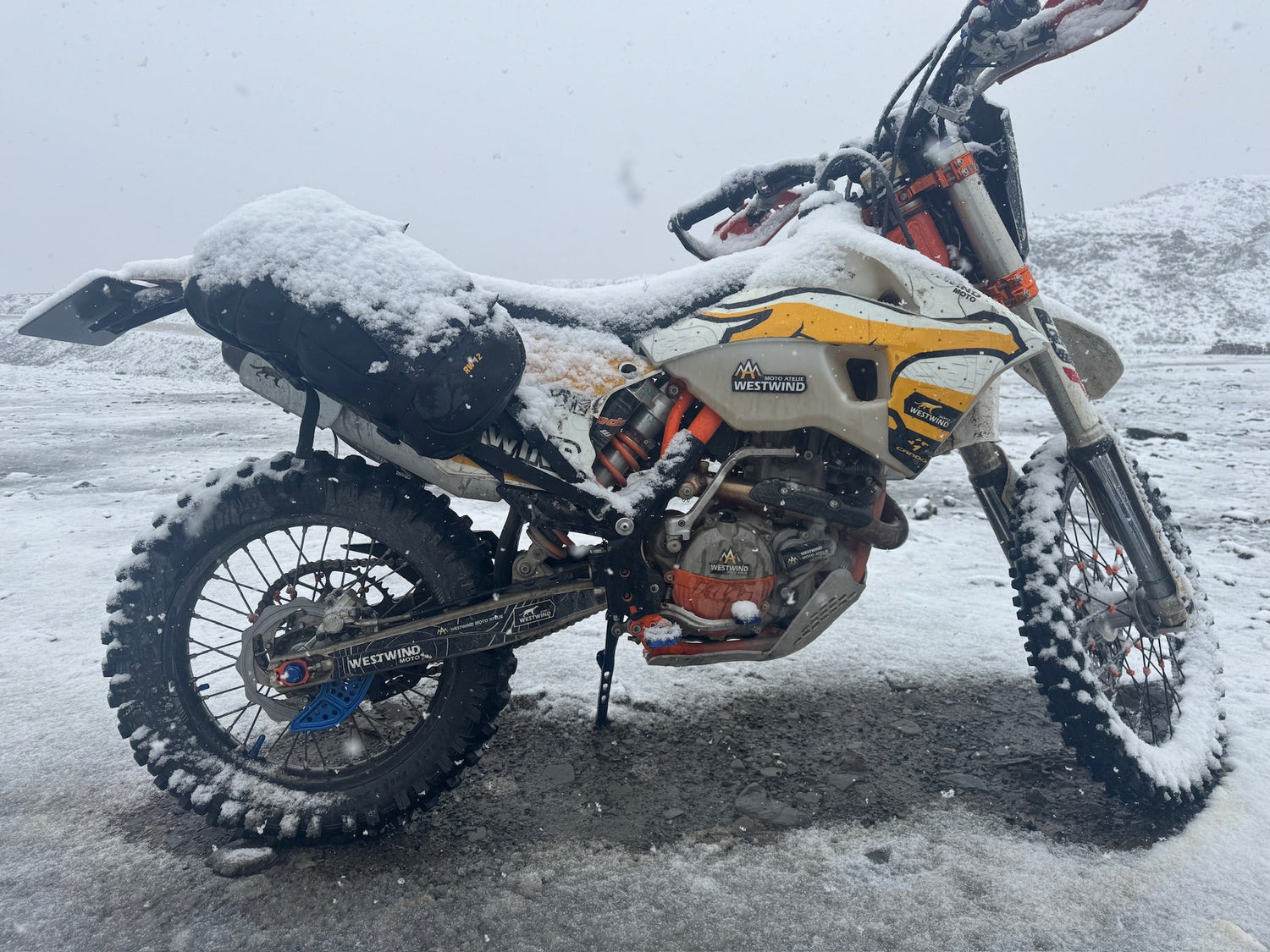 Kit de revêtement vinyle pour moto