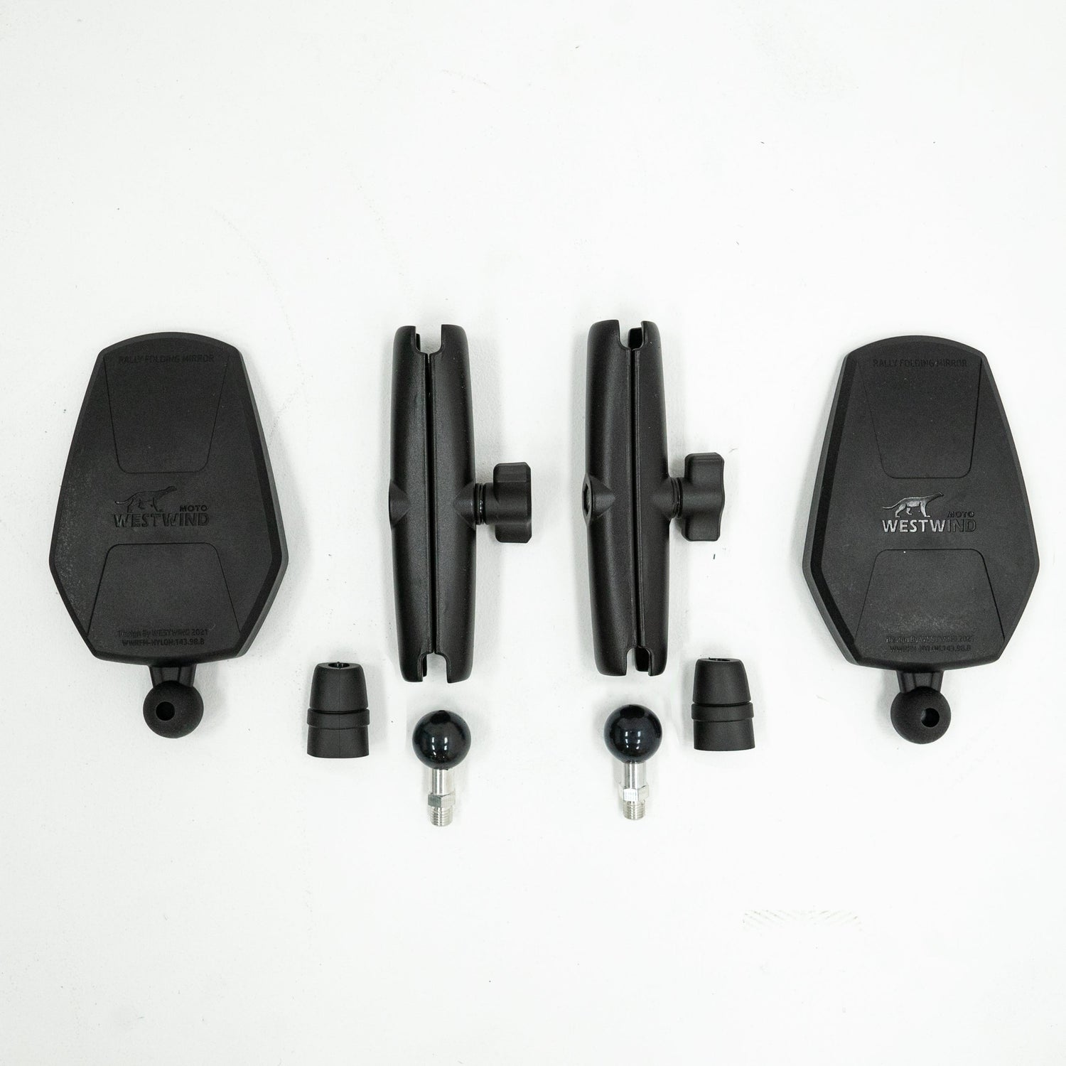 Kit de rétroviseurs teintés rabattables